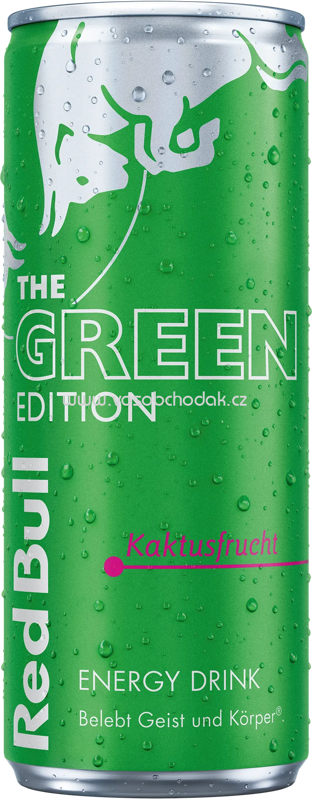 Red Bull Energy Drink The Green Edition Kaktusfrucht, 250 ml