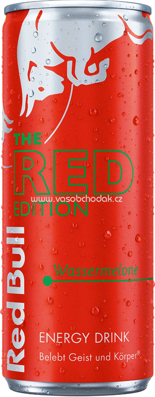 Red Bull Energy Drink The Red Edition Wassermelone, 250 ml