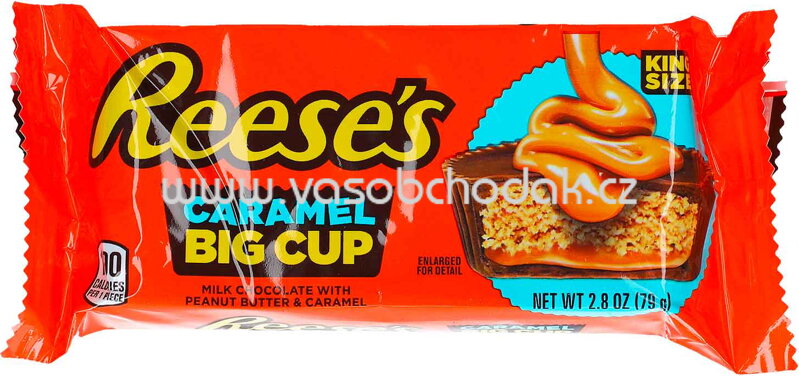 Reese's Big Cup Caramel King Size, 79g Reese's Big Cup Caramel King Size, 79g