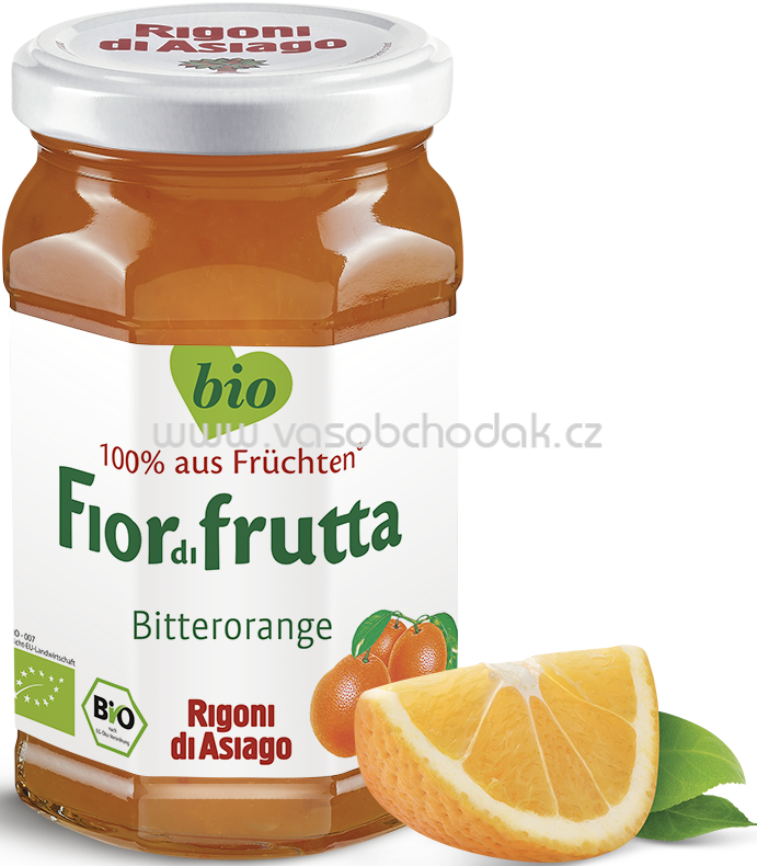 Rigoni di Asiago Fiordifrutta Bittere Orange, 250g