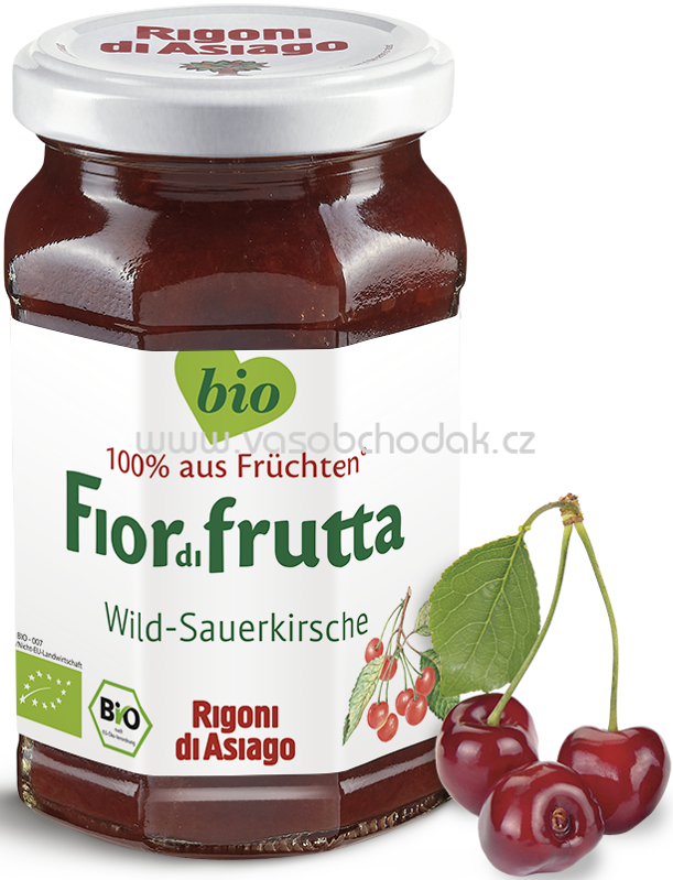 Rigoni di Asiago Fiordifrutta Wild Sauerkirsche, 250g