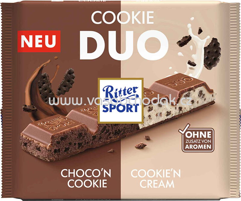 Ritter Sport Cookie Duo, 218g