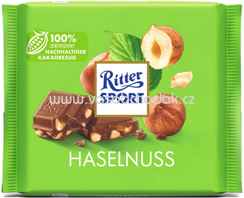 Ritter Sport Haselnuss, 100g Ritter Sport Haselnuss, 100g