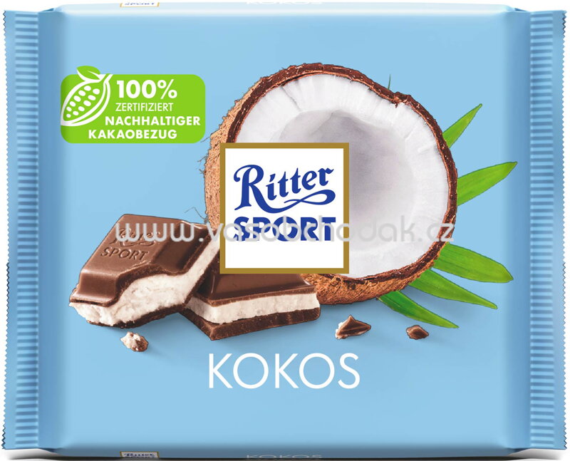 Ritter Sport Kokos, 100g Ritter Sport Kokos, 100g