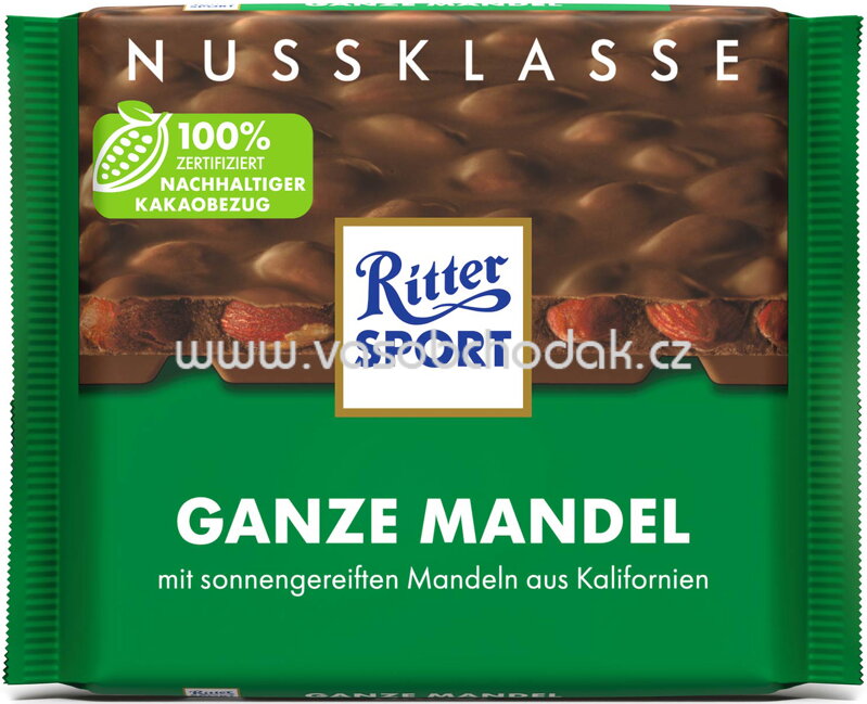 Ritter Sport Ganze Mandel, 100g