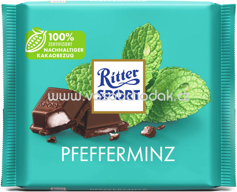 Ritter Sport Pfefferminz, 100g