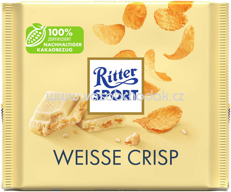 Ritter Sport Weiss Crisp, 250g
