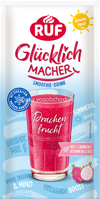 RUF Glücklichmacher Smooth to Drink Drachenfrucht, 45g RUF Glücklichmacher Smooth to Drink Drachenfrucht, 45g