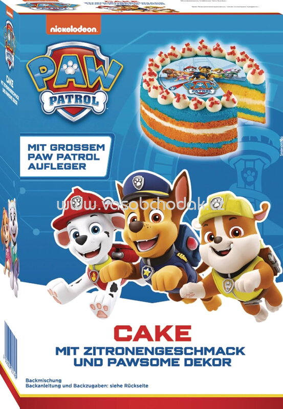 RUF Backmischung PAW Patrol Cake, 307g RUF Backmischung PAW Patrol Cake, 307g