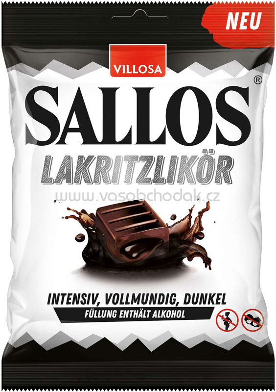 Sallos Lakritzlikör, 135g Sallos Lakritzlikör, 135g