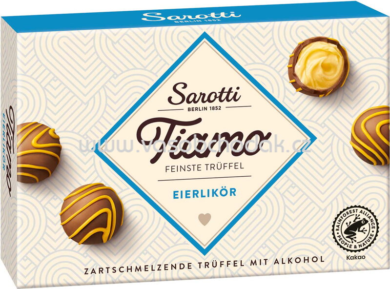 Sarotti Tiamo Feinste Trüffel Eierlikör, 125g