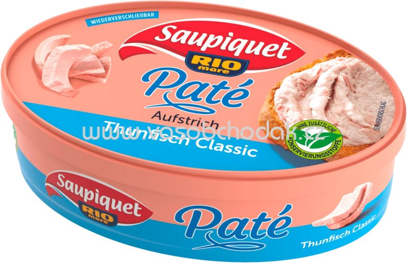 Saupiquet Paté Aufstrich Thunfisch Classic, 115g