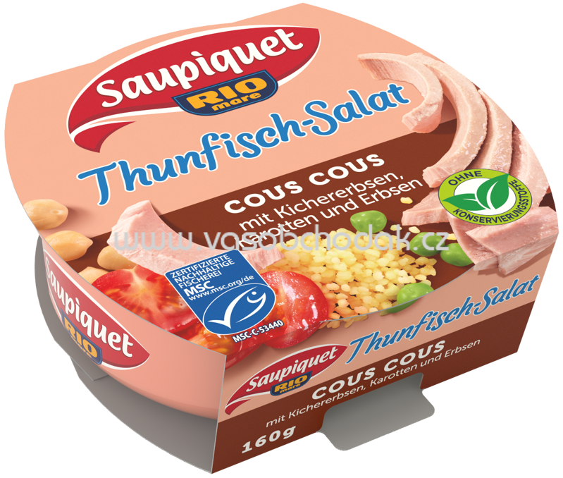 Saupiquet Thunfisch-Salat Cous Cous, 160g Saupiquet Thunfisch-Salat Cous Cous, 160g