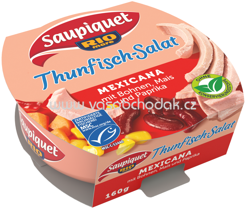 Saupiquet Thunfisch-Salat Mexicana, 160g