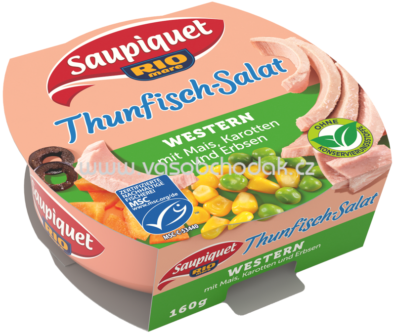 Saupiquet Thunfisch-Salat Western, 160g Saupiquet Thunfisch-Salat Western, 160g