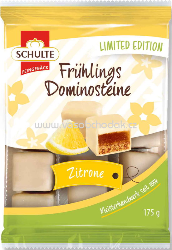 Schulte Frühlings Dominosteine Zitrone, 175g
