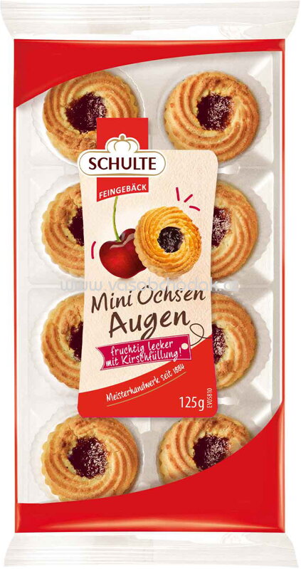 Schulte Mini Ochsenaugen, 125g