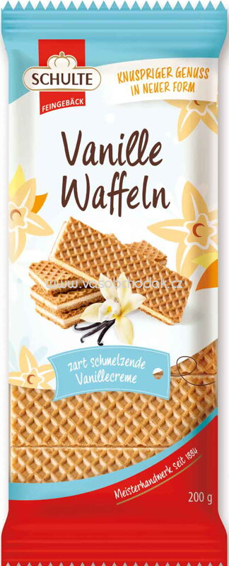 Schulte Vanille Waffeln, 200g