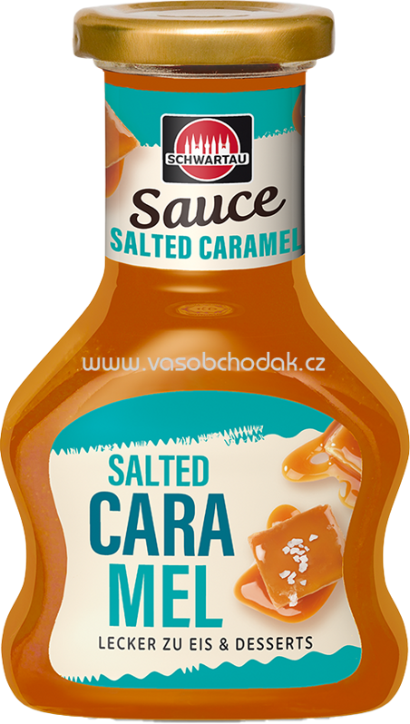 Schwartau Dessert Sauce Salted Caramel, 125 ml