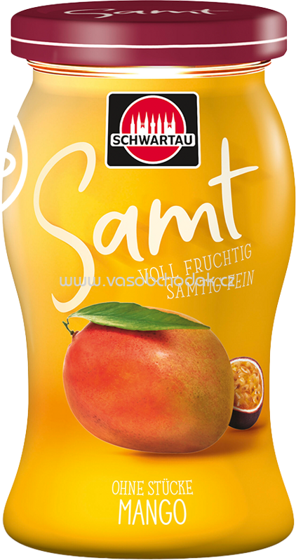 Schwartau Samt Konfitüre Mango, 270g Schwartau Samt Konfitüre Mango, 270g