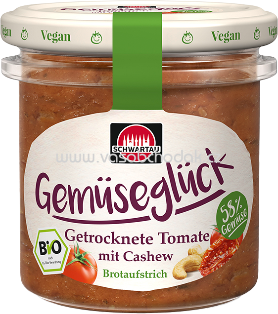 Schwartau Gemüseglück Getrocknete Tomate mit Cashew, 135g Schwartau Gemüseglück Getrocknete Tomate mit Cashew, 135g