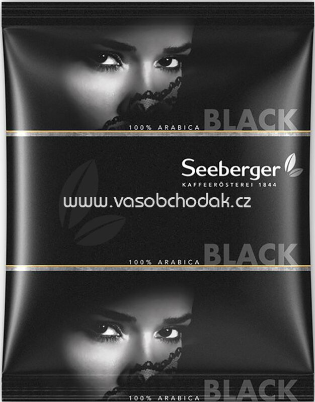 Seeberger Black Massai gemahlen, 250g Seeberger Black Massai gemahlen, 250g