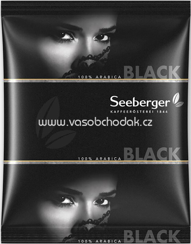 Seeberger Black Massai gemahlen, 500g Seeberger Black Massai gemahlen, 500g