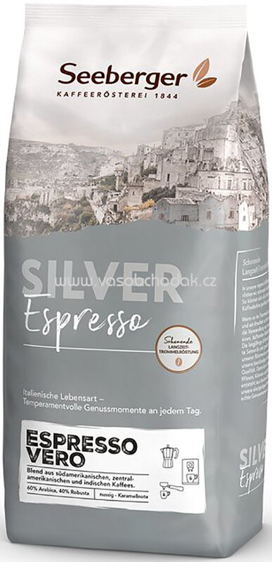 Seeberger Espresso Vero ganze Bohne, 1 kg