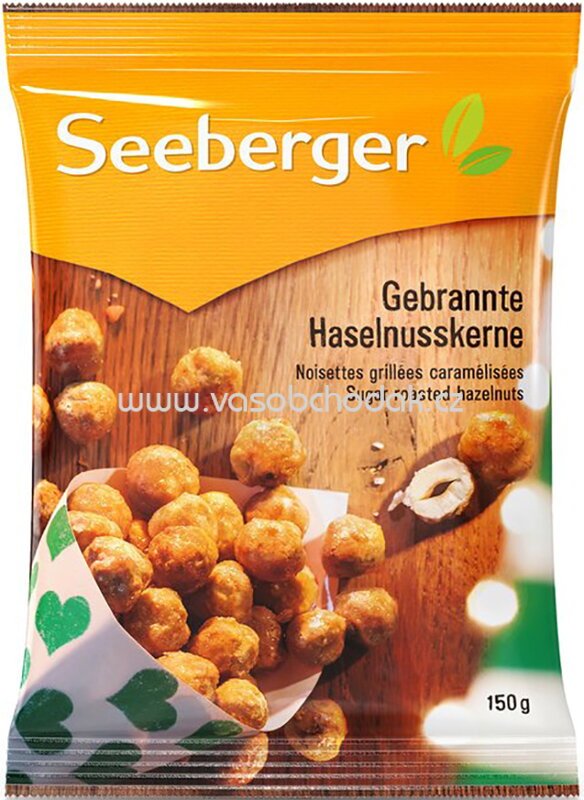 Seeberger Gebrannte Haselnusskerne, 150g