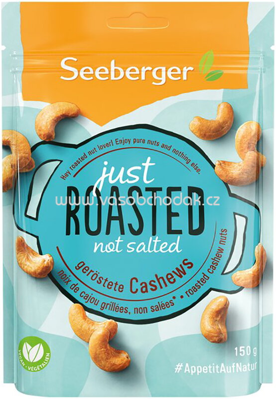 Seeberger Geröstete Cashews, 150 - 1500g Seeberger Geröstete Cashews, 150 - 1500g