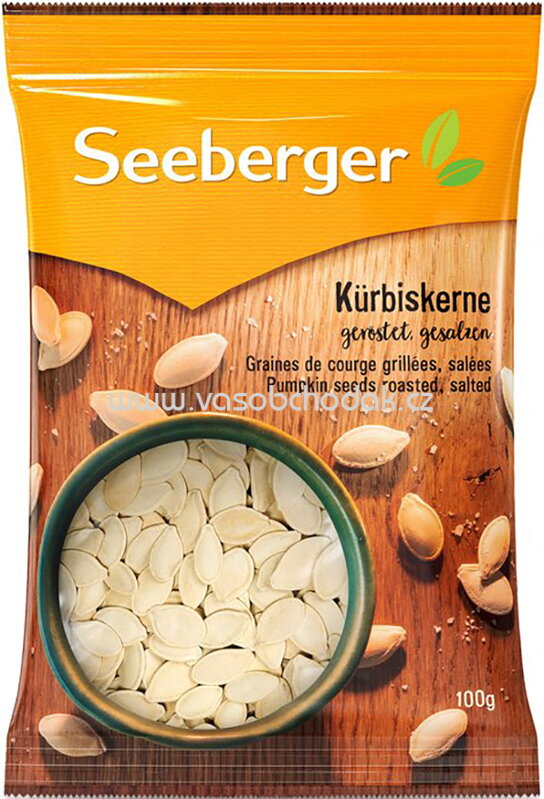 Seeberger Kürbiskerne geröstet, gesalzen, 100g