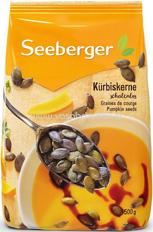 Seeberger Kürbiskerne schalenlos, 200 - 500g Seeberger Kürbiskerne schalenlos, 200 - 500g