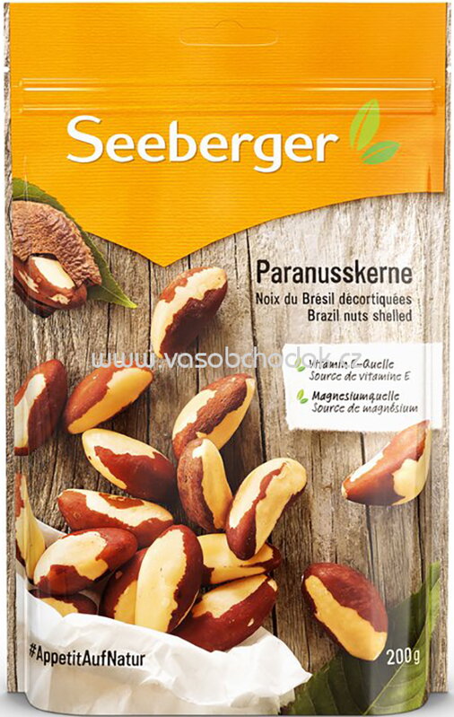 Seeberger Paranusskerne, 100 - 200g Seeberger Paranusskerne, 100 - 200g