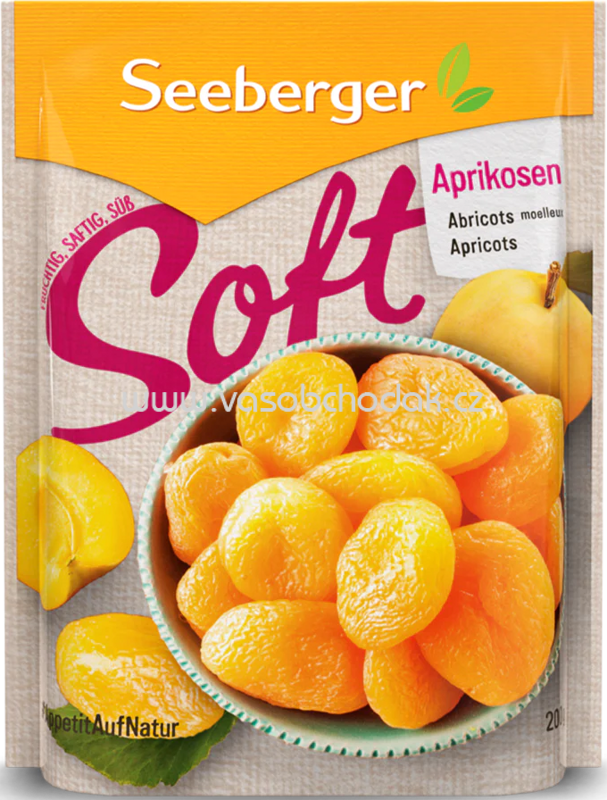 Seeberger Soft Aprikosen, 200g Seeberger Soft Aprikosen, 200g