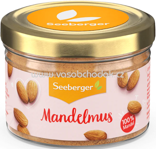 Seeberger Mandelmus, 180 - 400g Seeberger Mandelmus, 180 - 400g