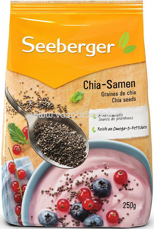 Seeberger Chia-Samen, 250g Seeberger Chia-Samen, 250g