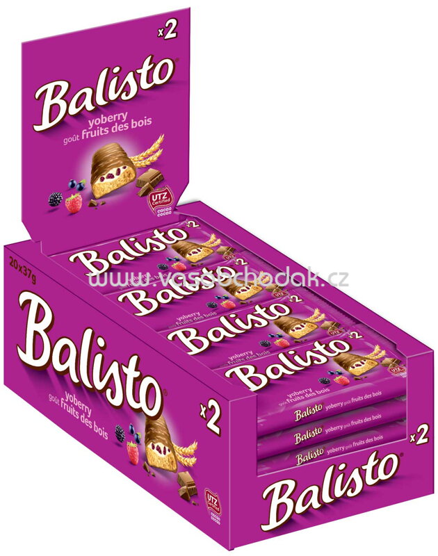 Balisto Joghurt Beeren Mix Box, 20x37g, 740g