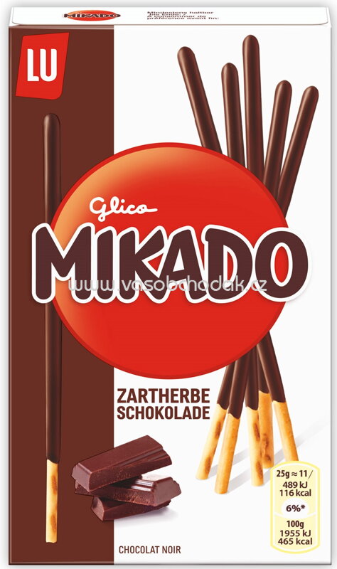 Glico MIKADO Zartherb Schokolade, 75g