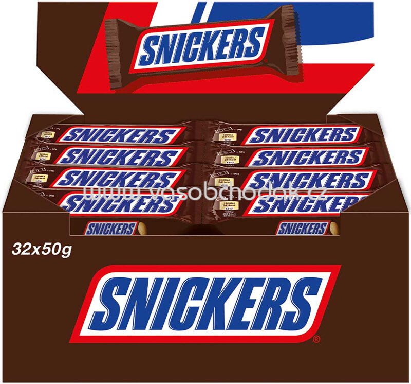 Snickers, 32x50g, 1600g