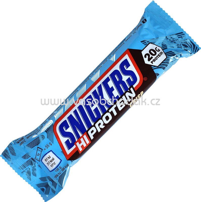 Snickers Hi Protein Crisp, 55g