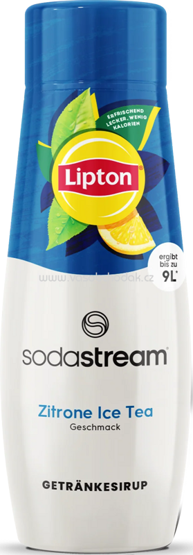 Sodastream Lipton Ice Tea Zitrone Sirup, 440 ml Sodastream Lipton Ice Tea Zitrone Sirup, 440 ml