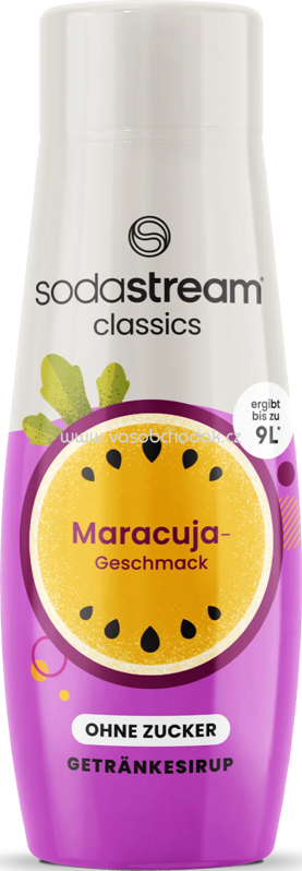 Sodastream Maracuja ohne Zucker Sirup, 440 ml Sodastream Maracuja ohne Zucker Sirup, 440 ml