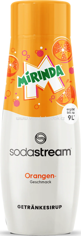 Sodastream Mirinda Orange Sirup, 440 ml Sodastream Mirinda Orange Sirup, 440 ml