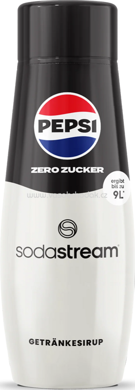 Sodastream Pepsi Zero Zucker Sirup, 440 ml Sodastream Pepsi Zero Zucker Sirup, 440 ml