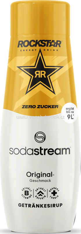 Sodastream Rockstar Original ohne Zucker Sirup, 440 ml Sodastream Rockstar Original ohne Zucker Sirup, 440 ml