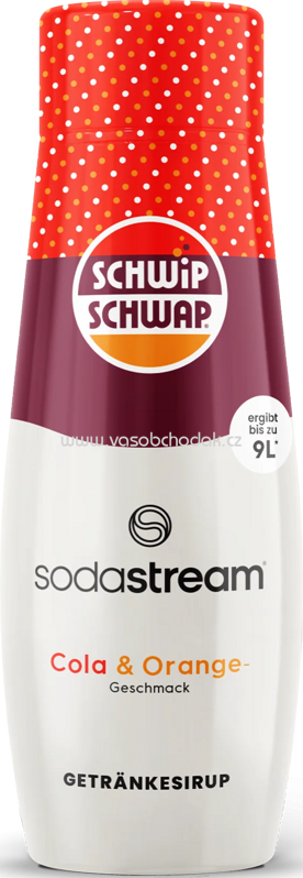 Sodastream Schwip Schwap Cola Orange Sirup, 440 ml Sodastream Schwip Schwap Cola Orange Sirup, 440 ml