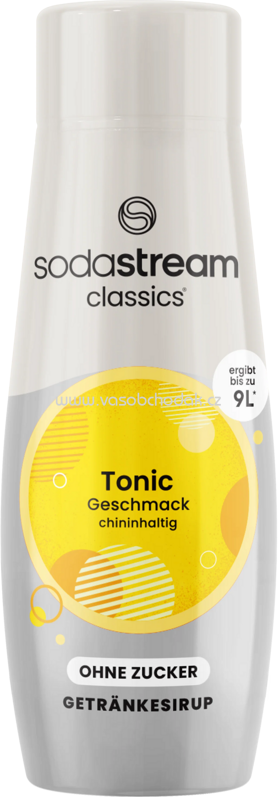 Sodastream Tonic ohne Zucker Sirup, 440 ml Sodastream Tonic ohne Zucker Sirup, 440 ml