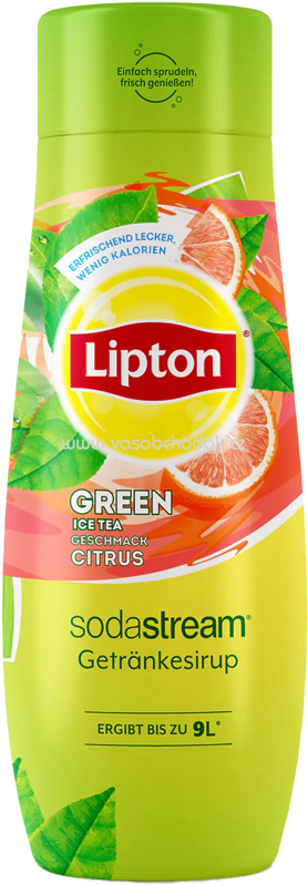 Sodastream Lipton Green Ice Tea Citrus Sirup, 440 ml