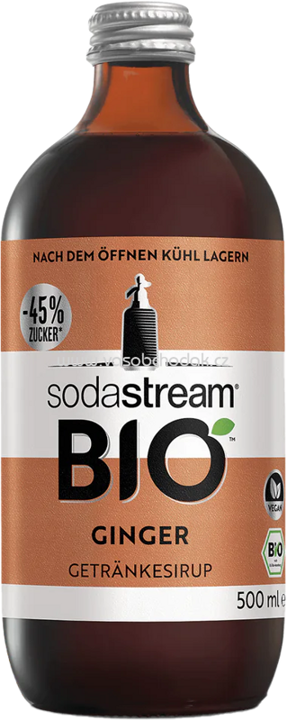 SodaStream BIO Ginger Sirup, 500 ml