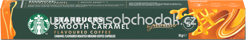 Starbucks Kapseln Smooth Caramel by NESPRESSO, 10 St